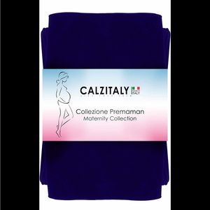 2 Pairs of New Navy Blue Maternity Tights | Pregnancy Opaque Pantyhose | Size M